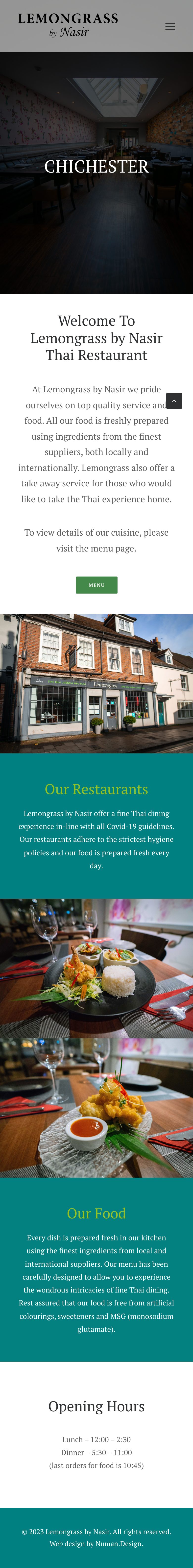 The original Lemongrass by Nasir website, captured September 2026